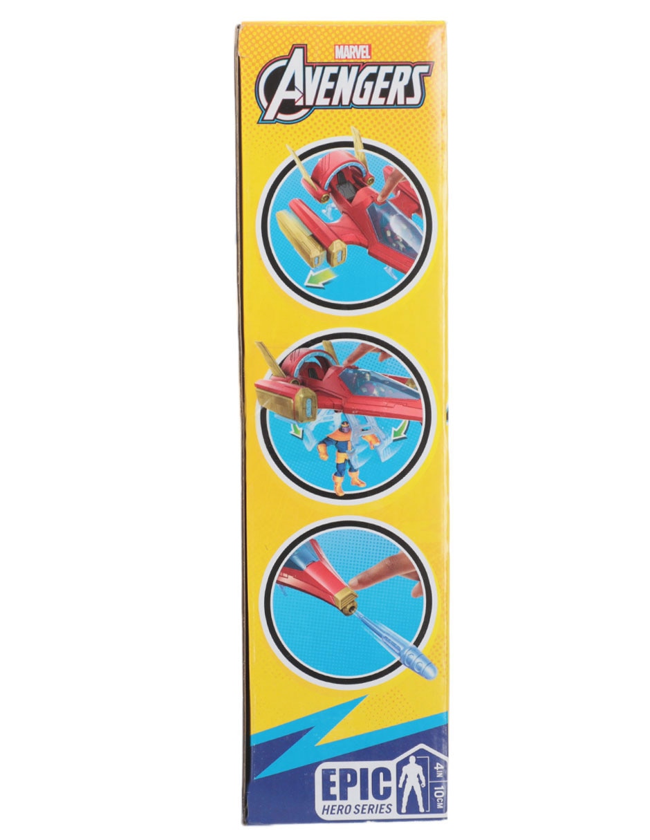 Aeronave Marvel Jet de combate Iron Man