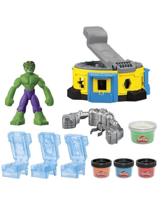 Set figuras acción articulada Marvel Hulk 1