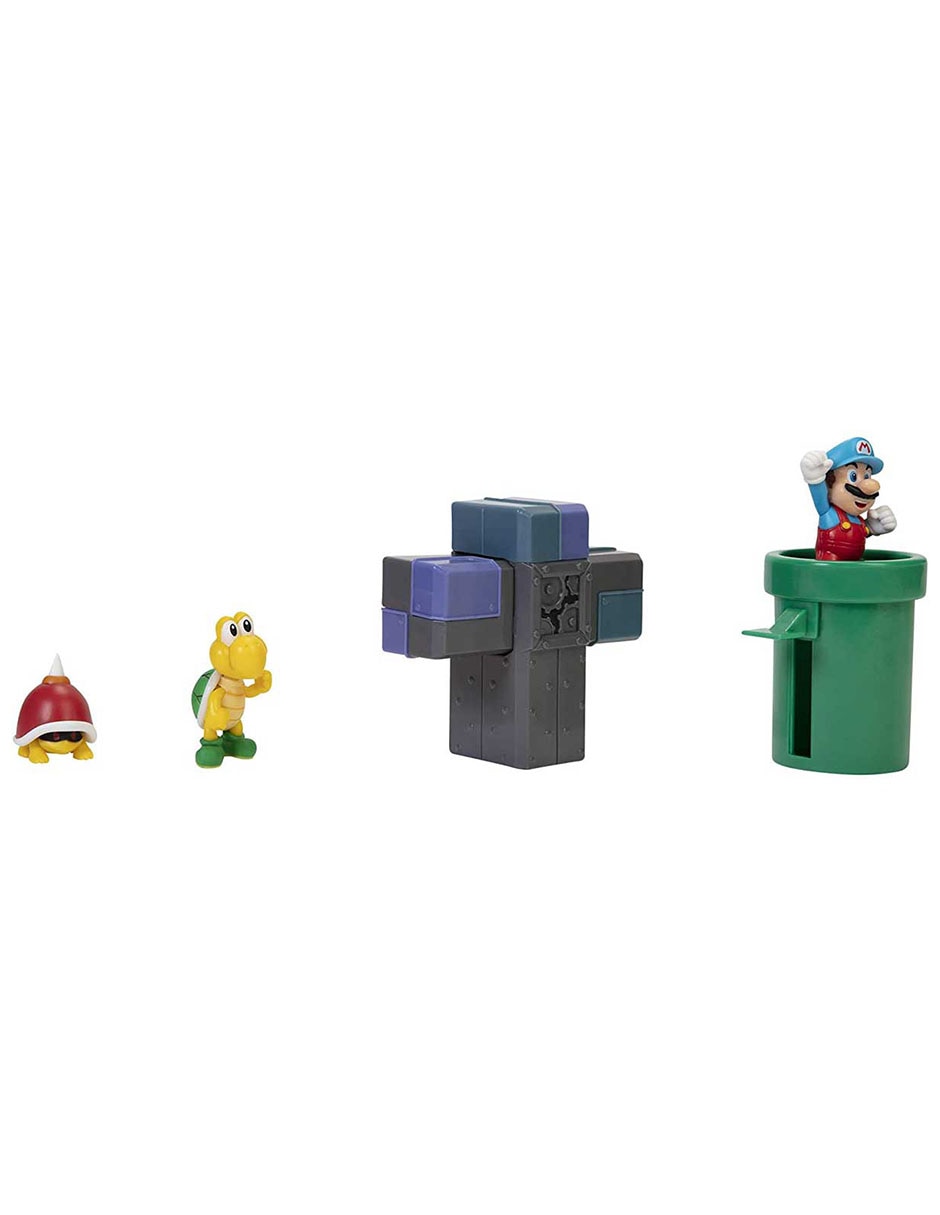 Figura de acción Super Mario Mario Bros, Green Koopa Troopa y Spike Top Collectors Figura de acción Super Mario Mario Bros, Green Koopa Troopa y Spike Top Collectors