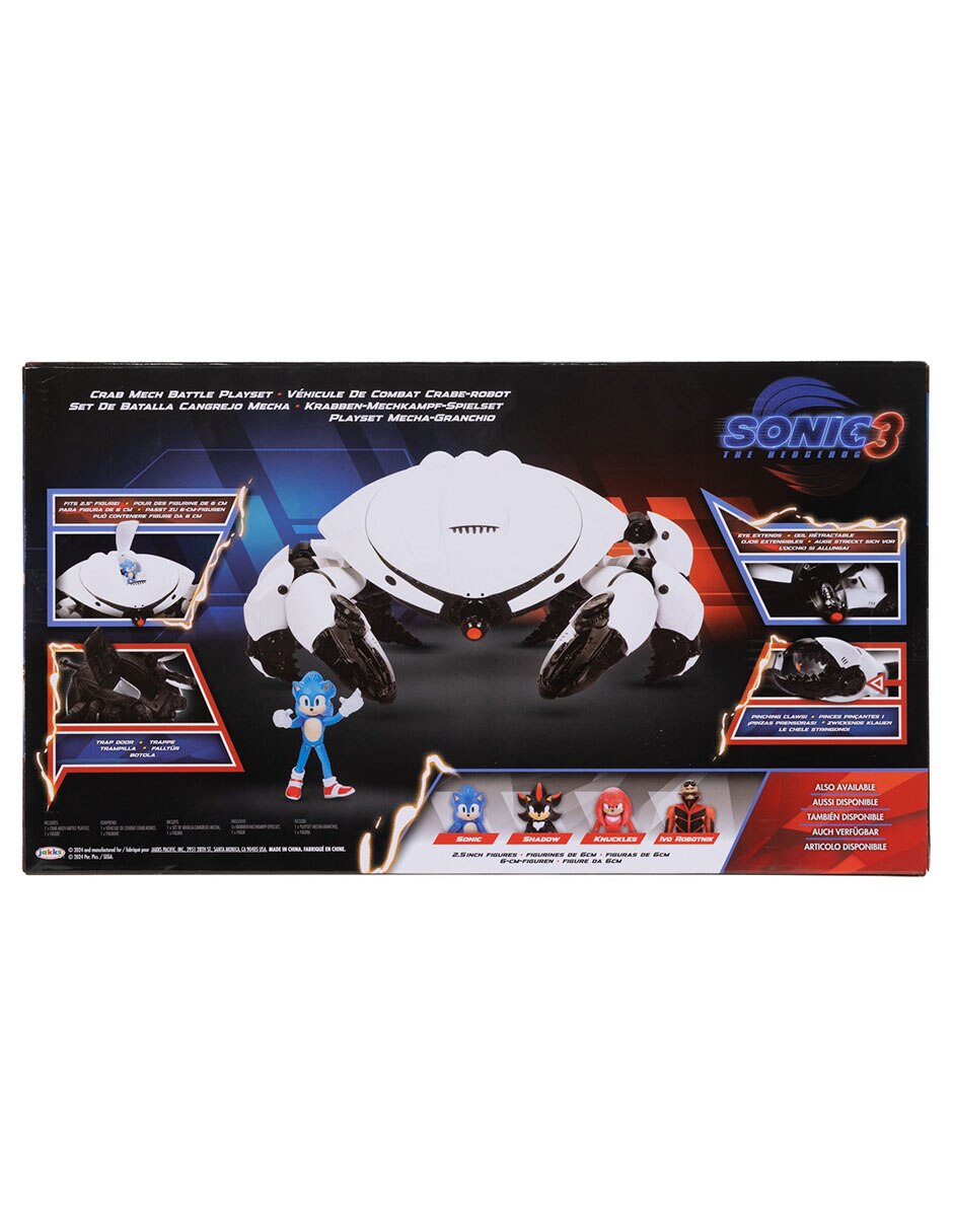 Set figuras acción articulada Sonic