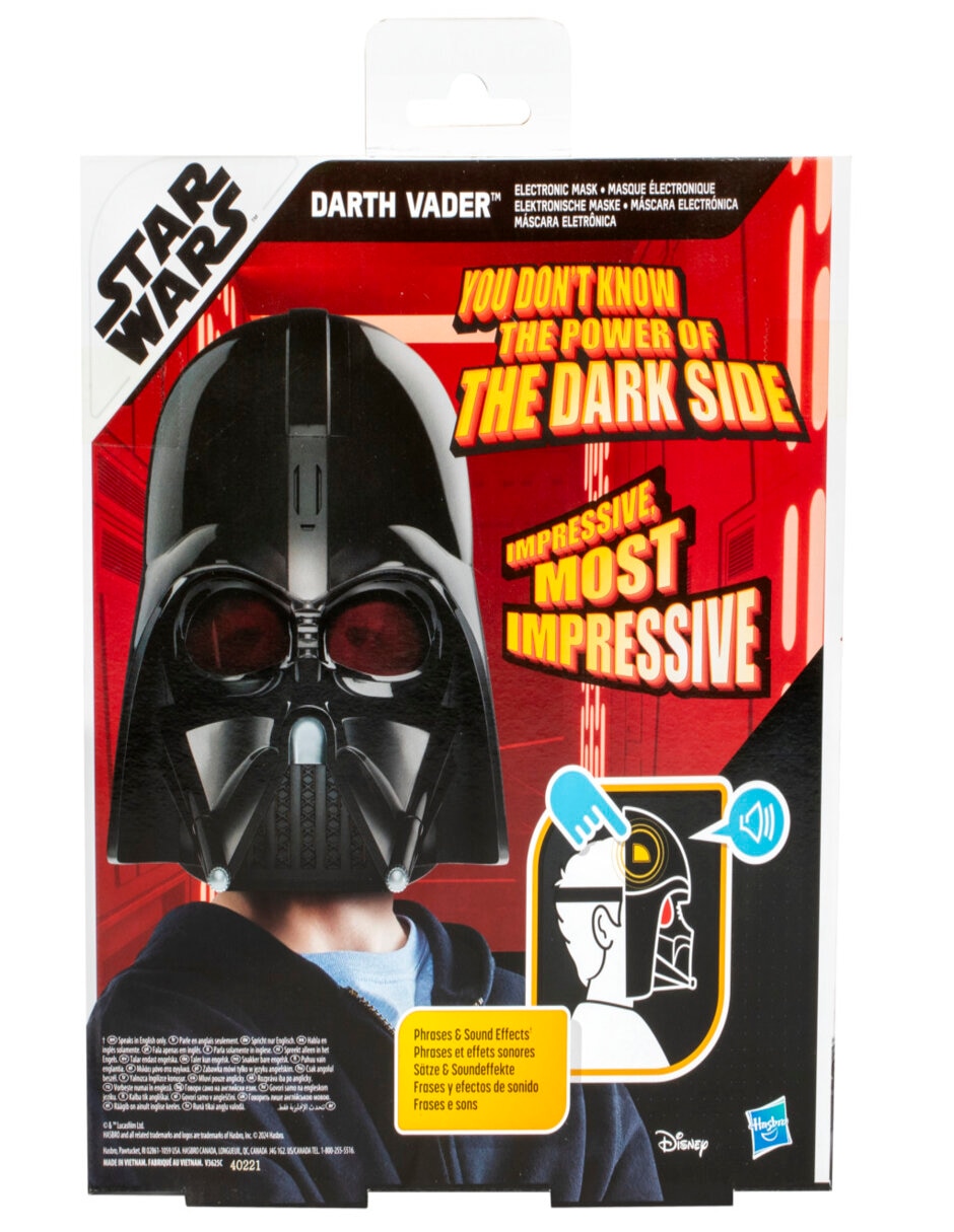 Máscara Darth Vader Star Wars con sonido