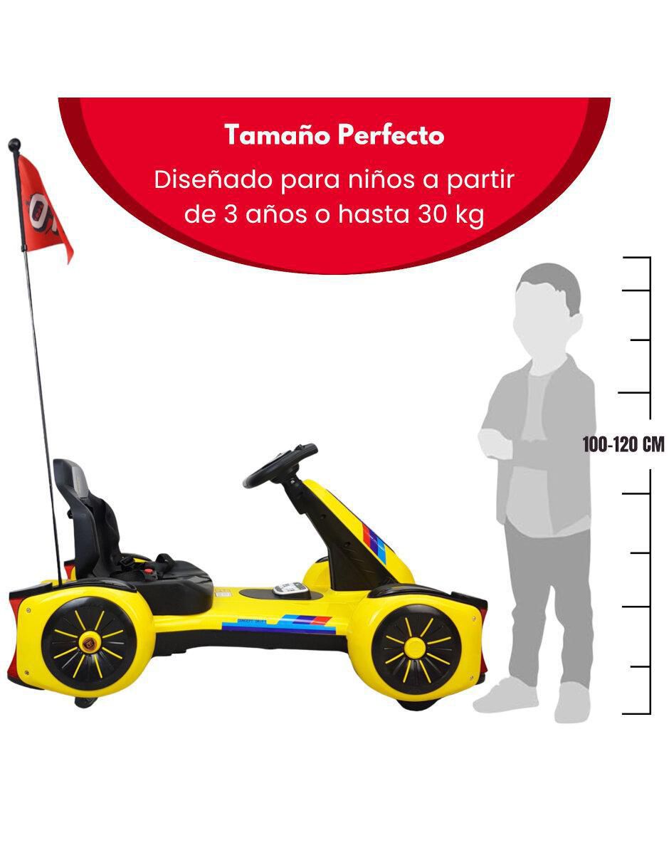 Automóvil montable Go Kart recargable 6