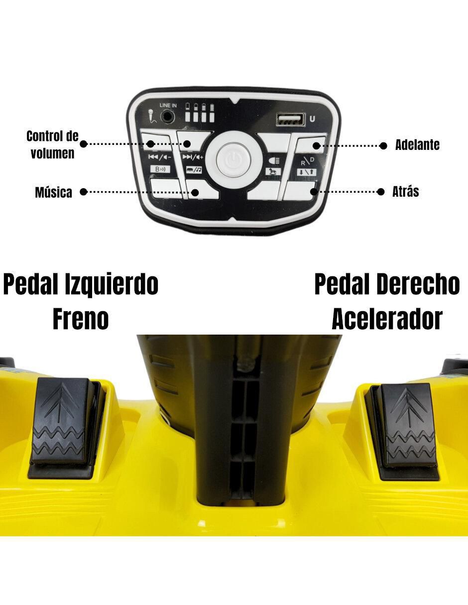 Automóvil montable Go Kart recargable 5
