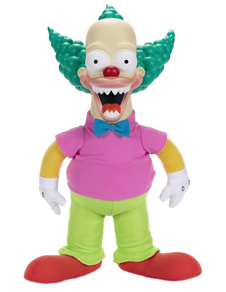 Figura de acción Los Simpson Krusty el payaso Collectors Con sonido