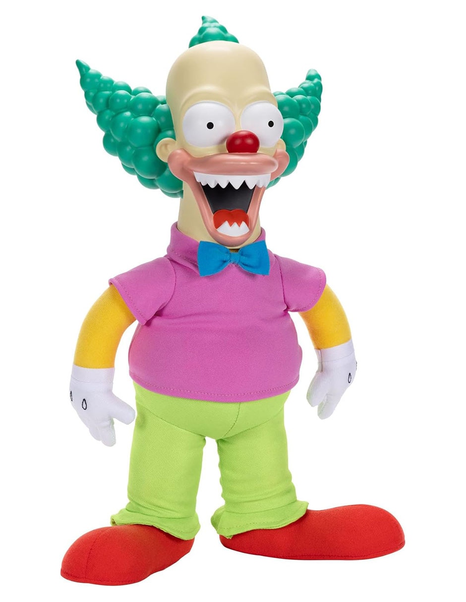 Figura de acción Los Simpson Krusty el payaso Collectors Con sonido