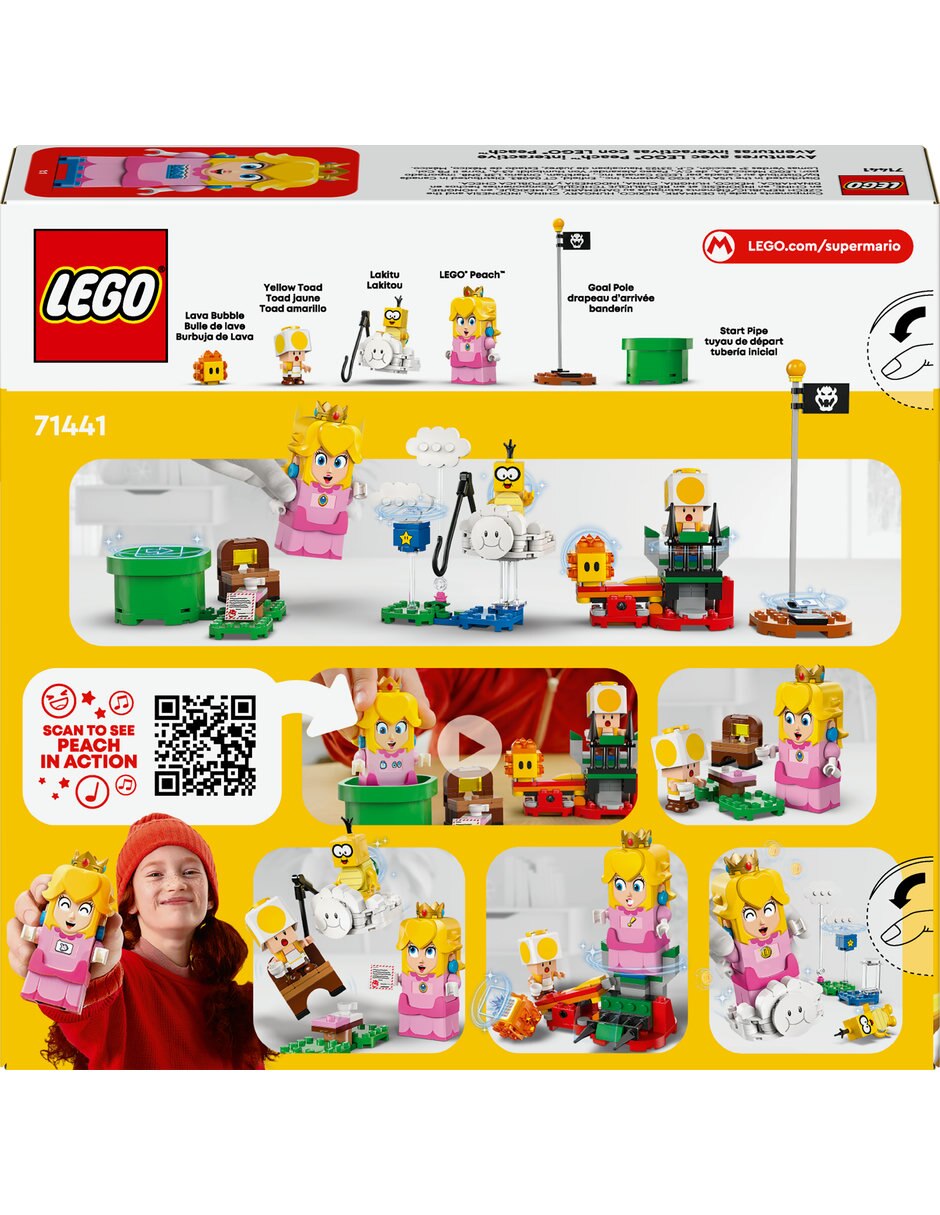 Super Mario Aventuras Interactivas Con Lego Peach 71441 6