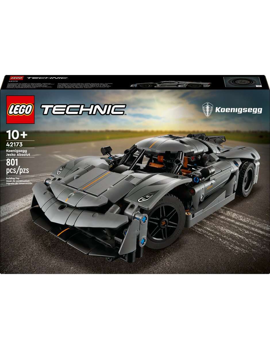 LEGO Technic Hiperauto Koenigsegg Jesko Absolut Gris 42173 5