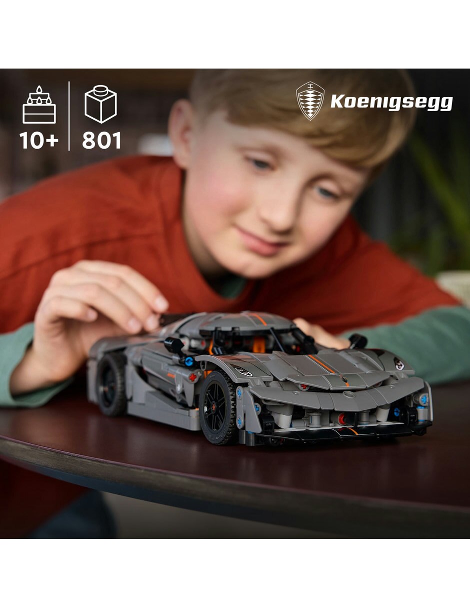 LEGO Technic Hiperauto Koenigsegg Jesko Absolut Gris 42173 8