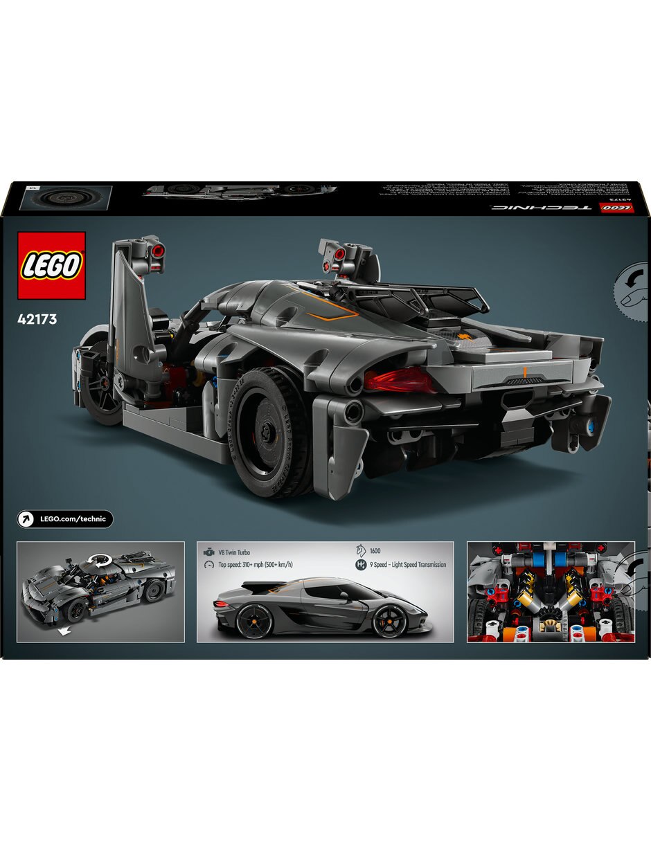 LEGO Technic Hiperauto Koenigsegg Jesko Absolut Gris 42173 9