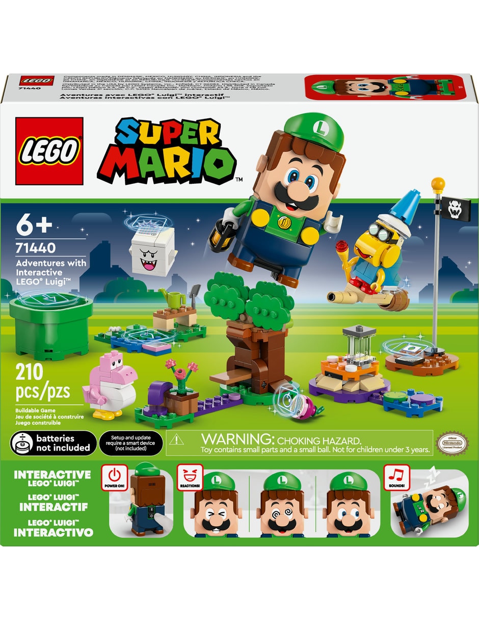 LEGO Aventuras Interactivas Con Luigi 71440 Super Mario 2