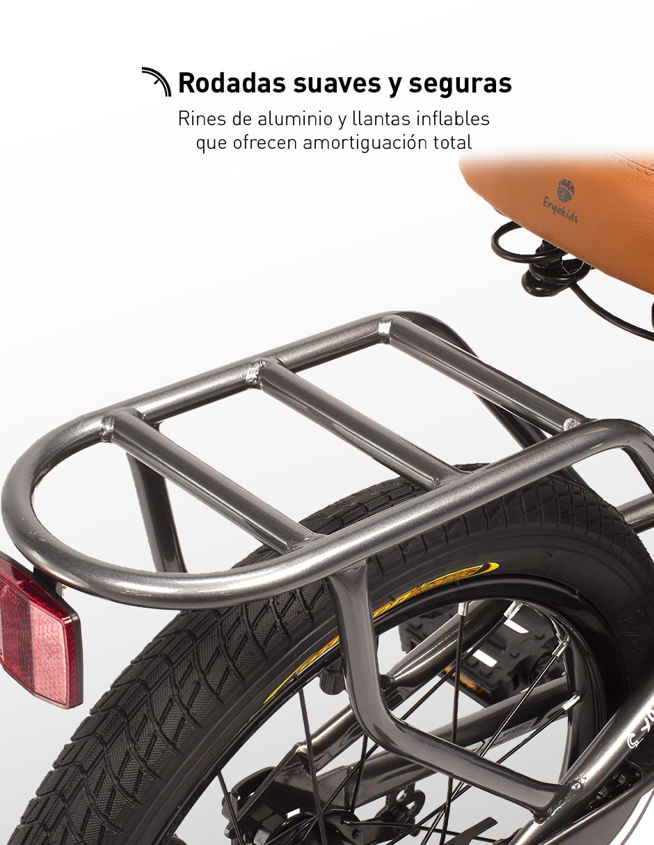 Bicicleta infantil rodada 16 unisex 7
