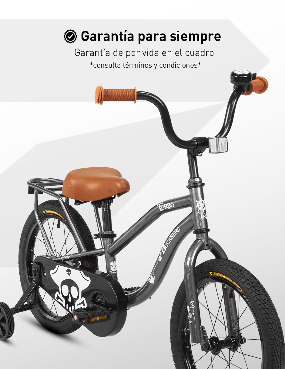 Bicicleta infantil rodada 16 unisex 3