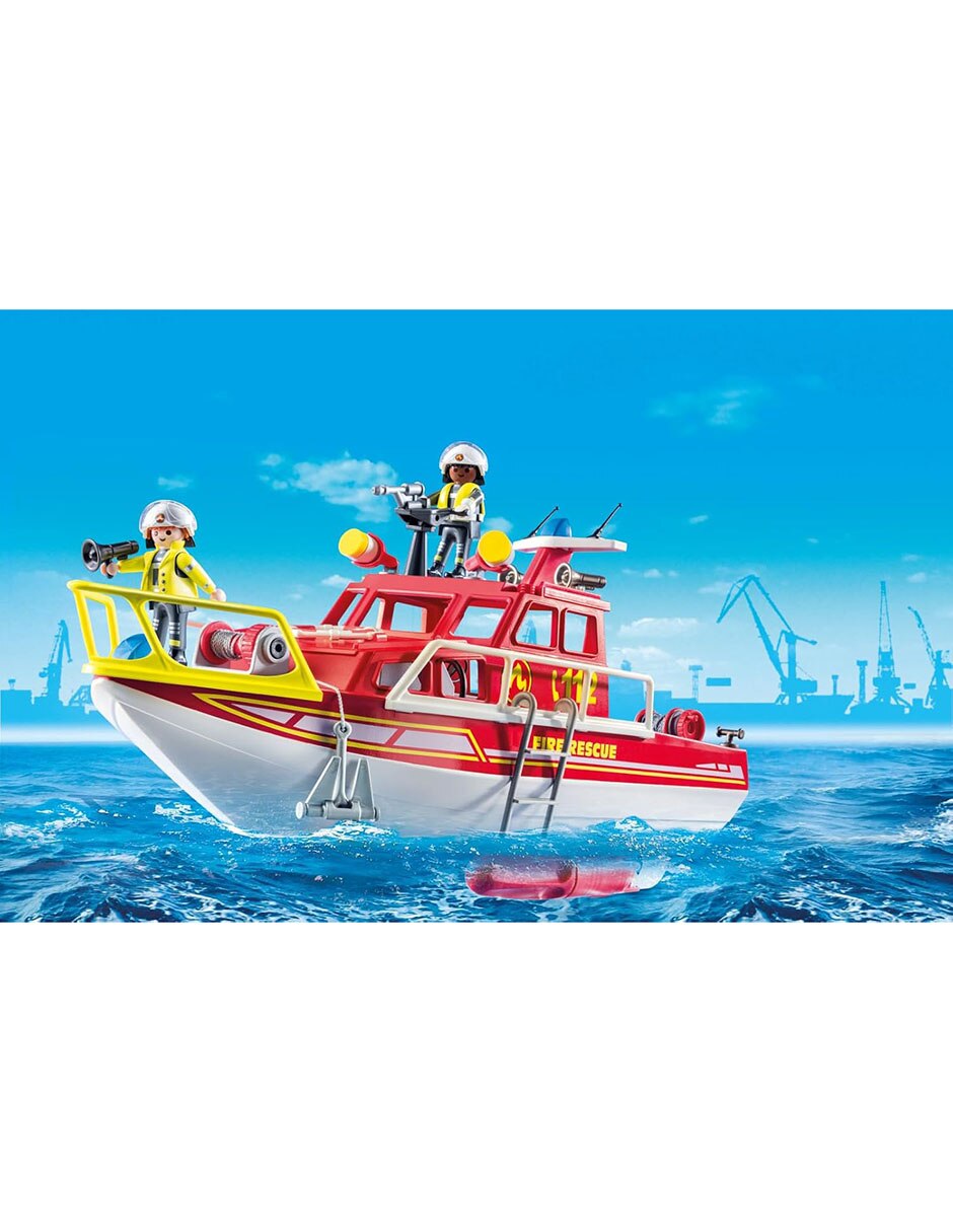 Playmobil Barco De Rescate 71598 Action Héroes 50 Aniversario 3