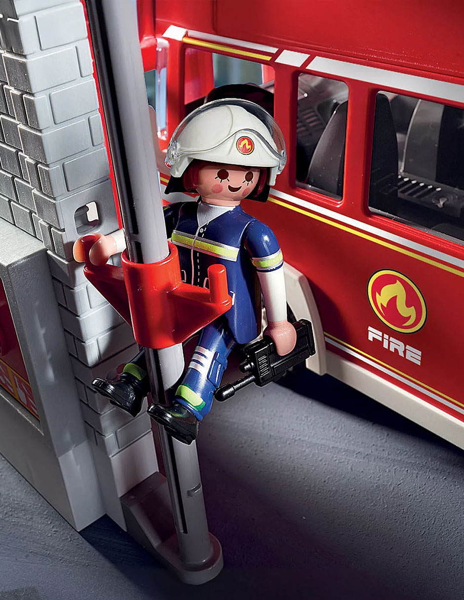 Playmobil Set De Bomberos 71603 Action Héroes 50 Aniversario 3