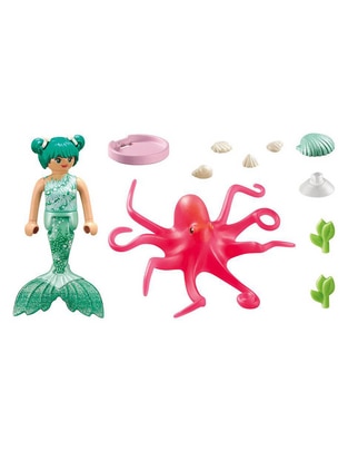 Princess Magic Sirena Con Pulpo Que Cambia De Color 71503