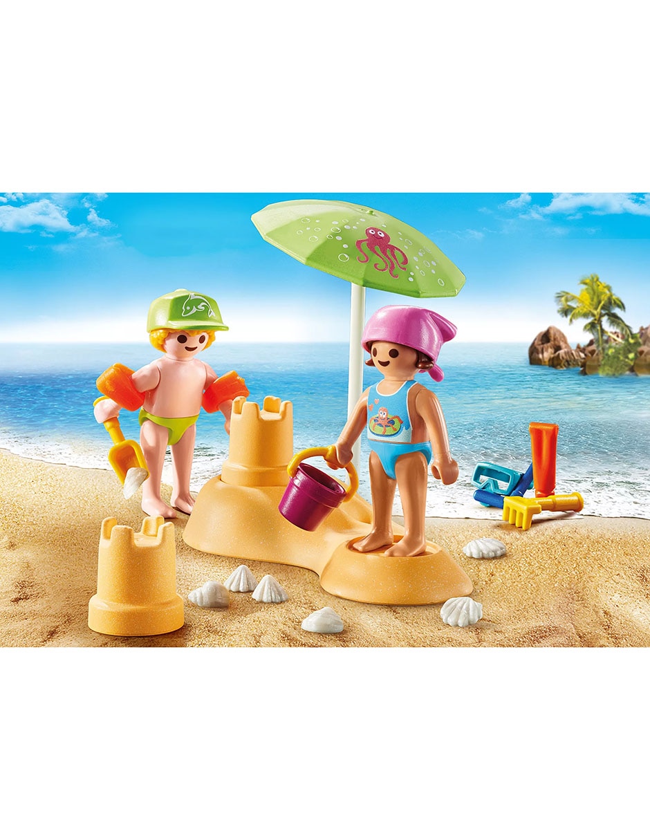 Playmobil Special Plus Kids With Sand Castle 71581