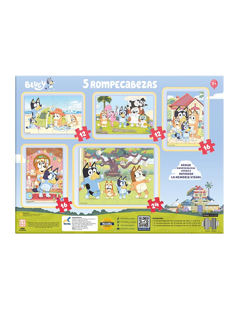 Rompecabezas Bluey 80 piezas 8