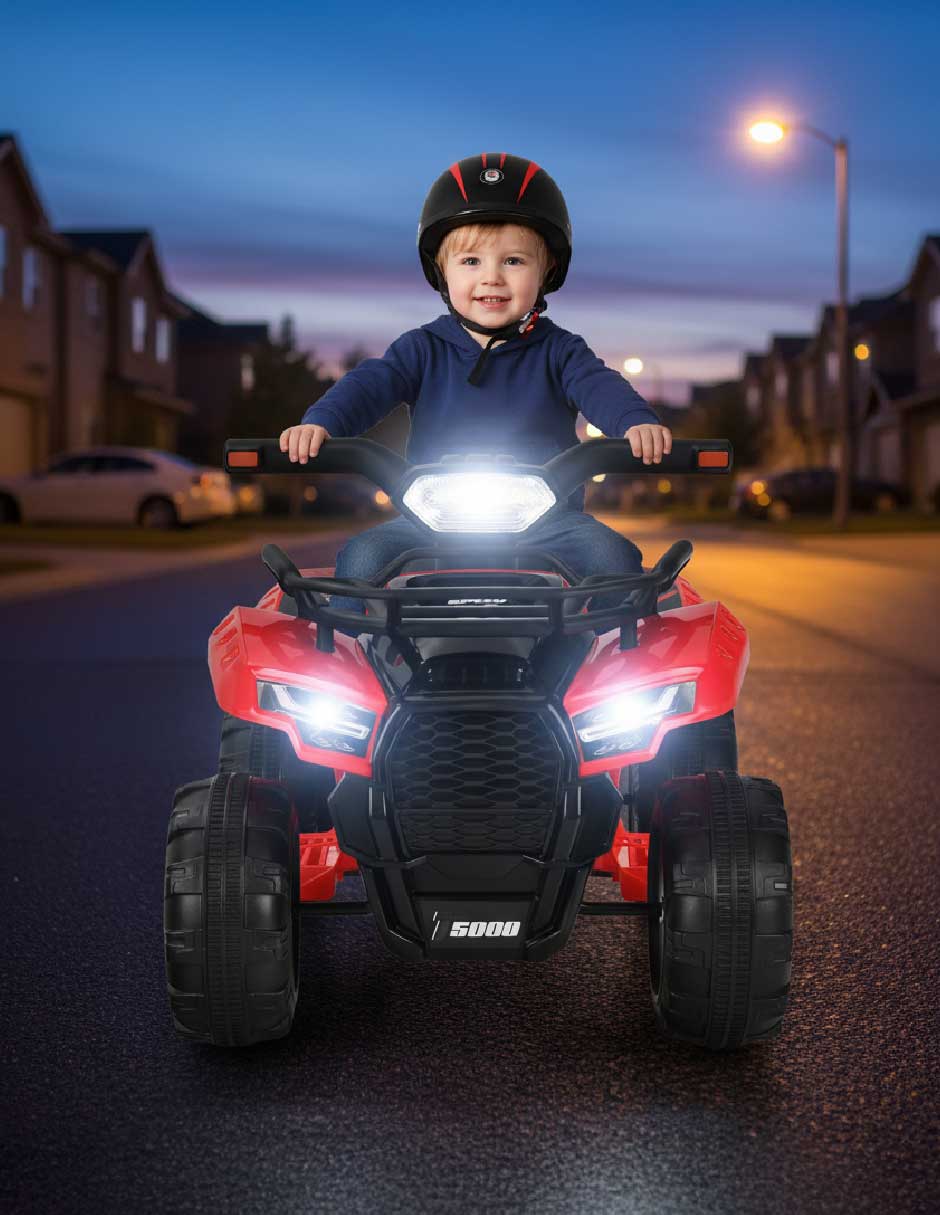 Moto montable con control remoto yei fast race de recargable