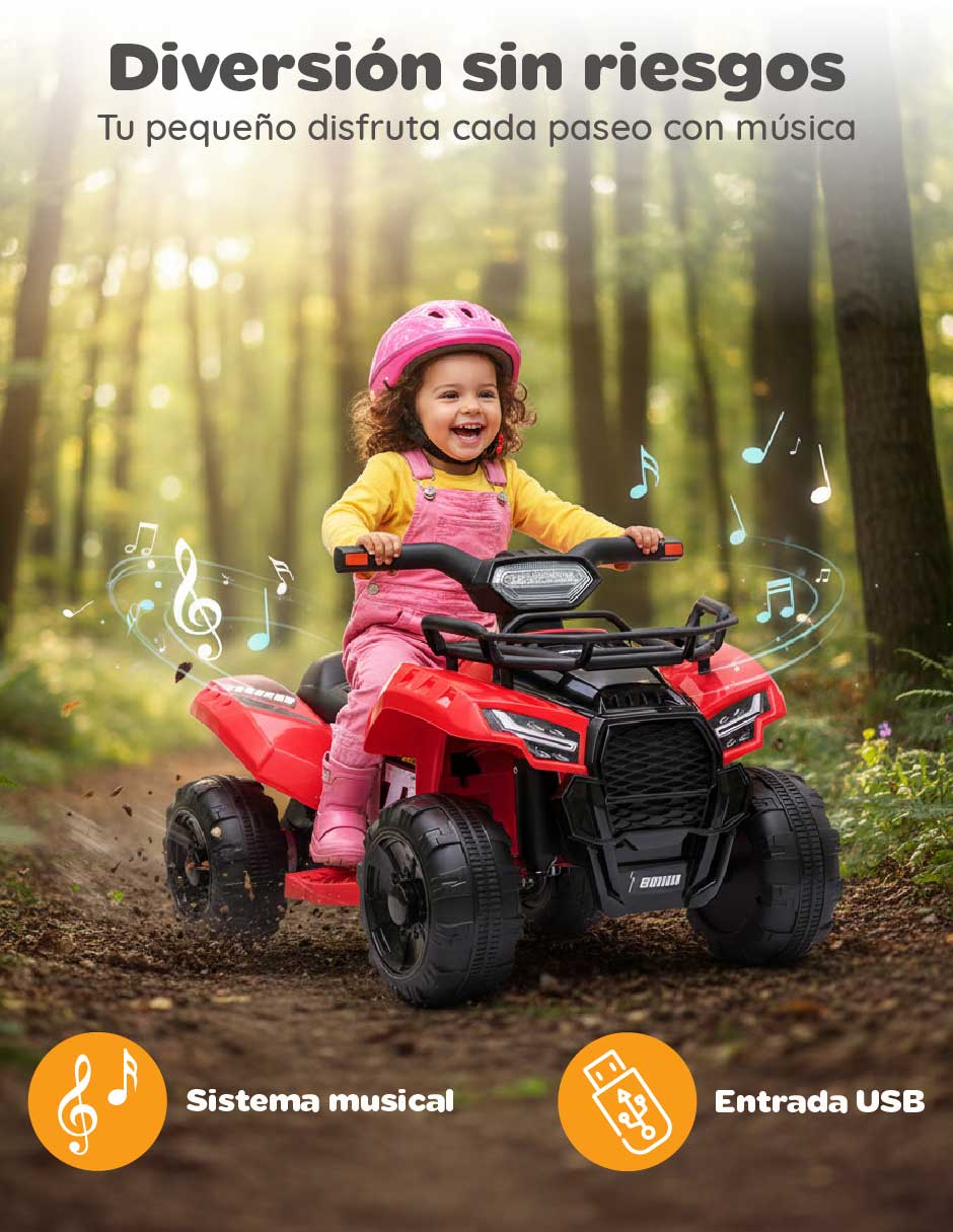 Moto montable con control remoto yei fast race de recargable