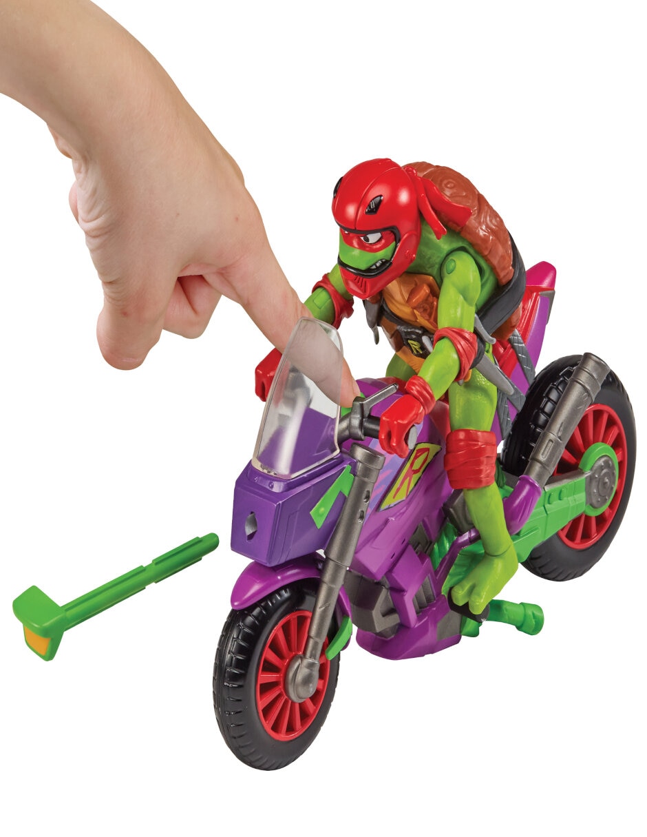 Figura de acción articulada Tortugas Ninja Raphael collectors Bandai con movimiento