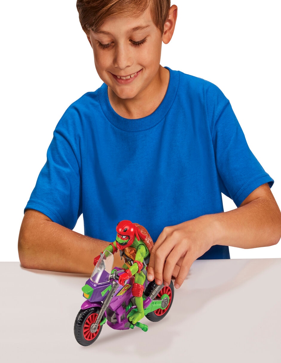 Figura de acción articulada Tortugas Ninja Raphael collectors con movimiento Figura de acción articulada Tortugas Ninja Raphael collectors con movimiento