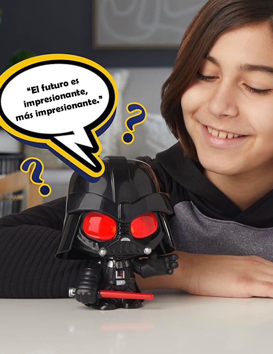 Figura de acción Darth Vader Collectors Con luz y sonido 5