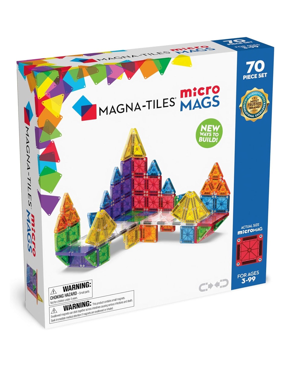 Magnatiles Micromags 70 piezas 244070MM
