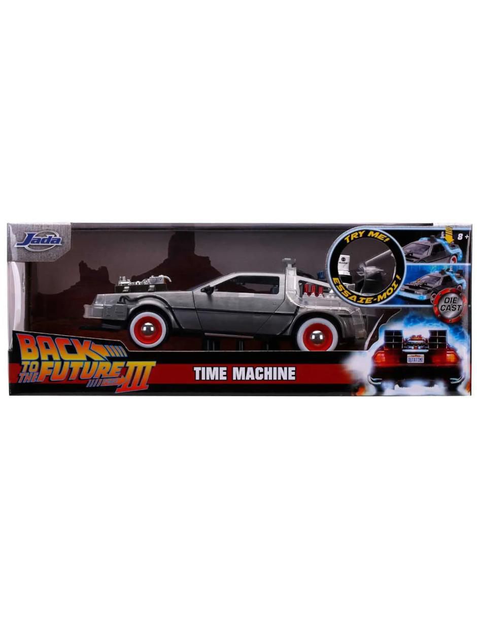 Vehículo a escala delorean time machine Back to the Future III