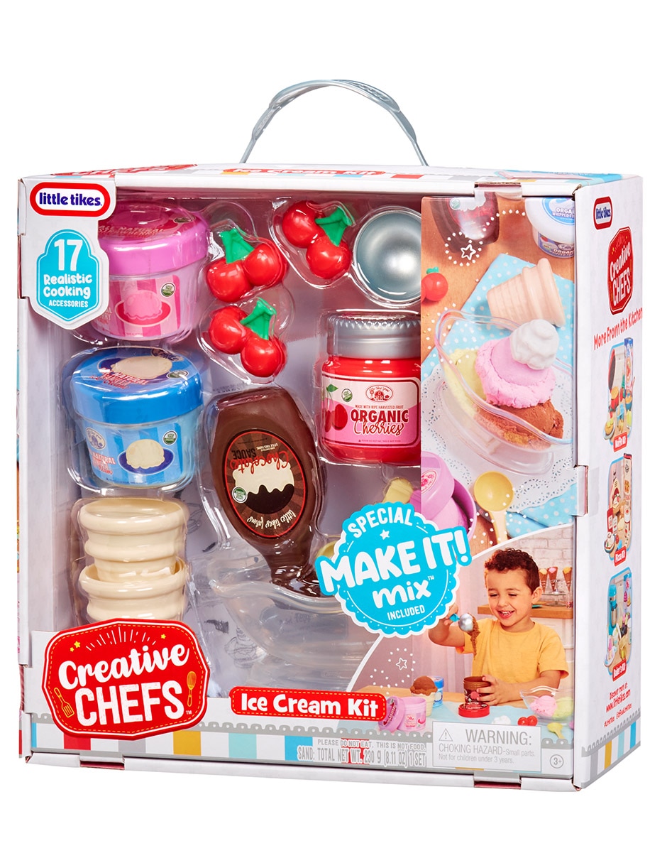 Kit creative chefs helado little tikes 2