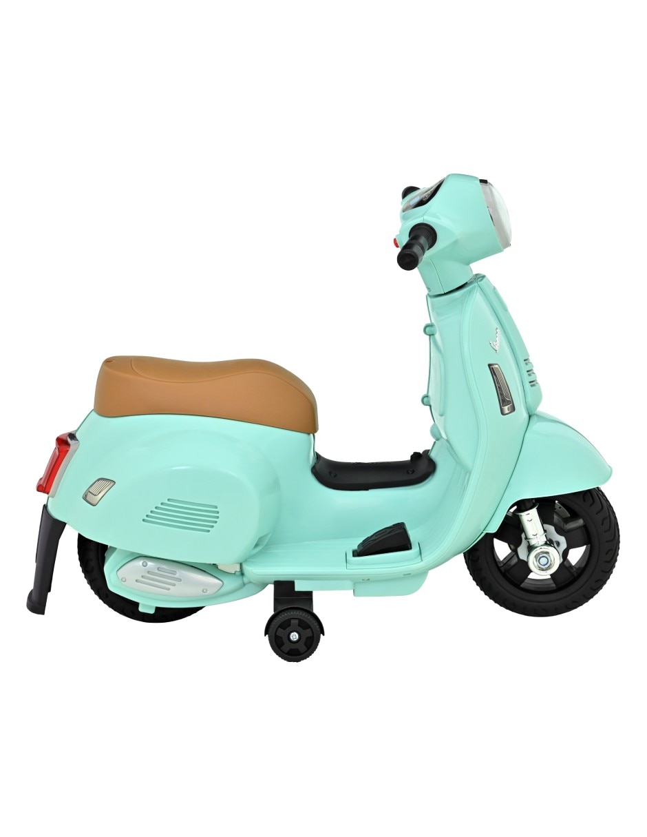 Moto montable Mini Vespa 6V recargable 3