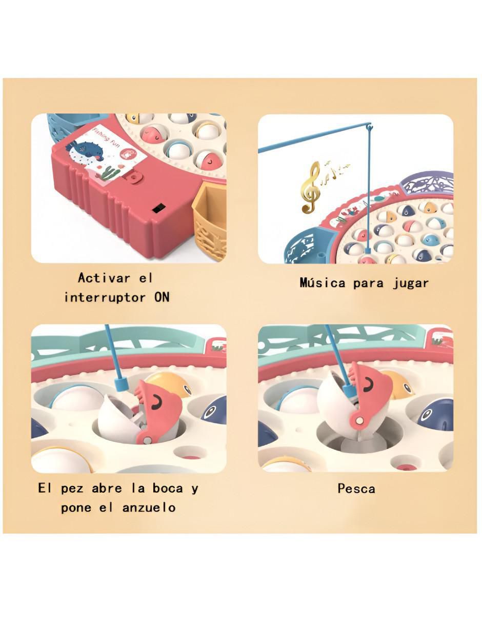 Juguete De Pesca juego didáctico infantil unisex 5