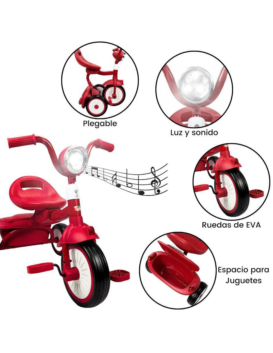 Triciclo rodada 10 infantil unisex 2