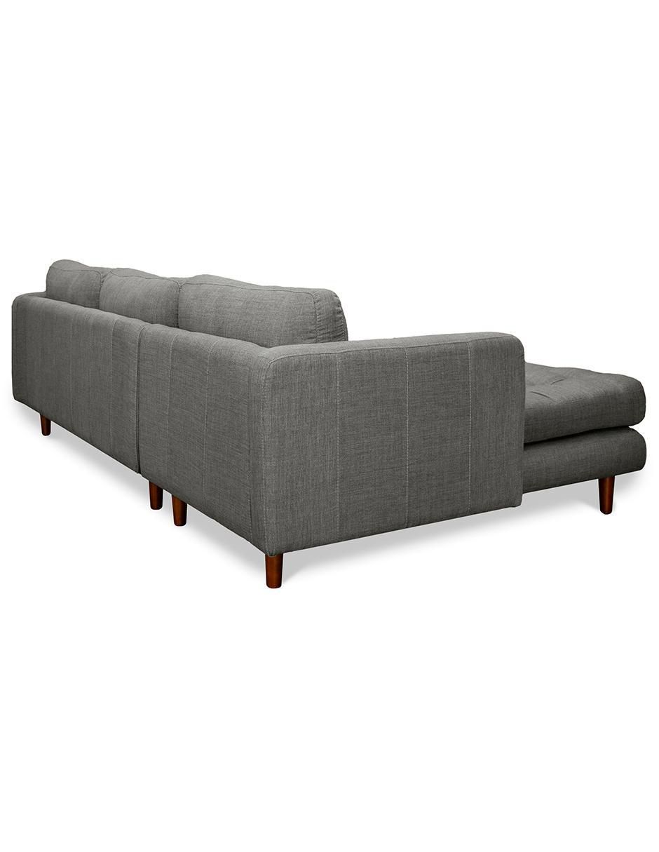 Sala modular izquierda Confortopiel de lino