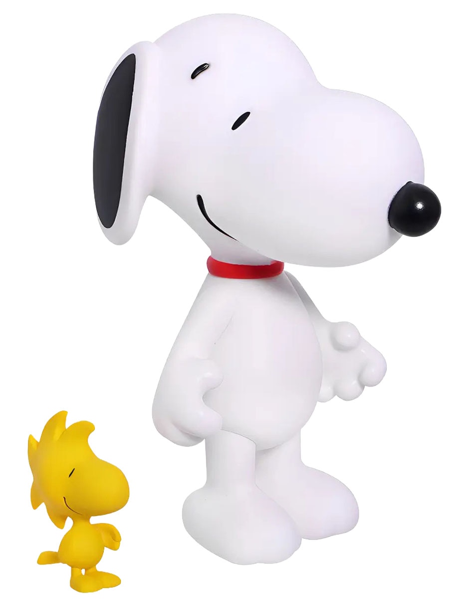 Set figura de acción articulada Peanuts Snoopy y Woodstock