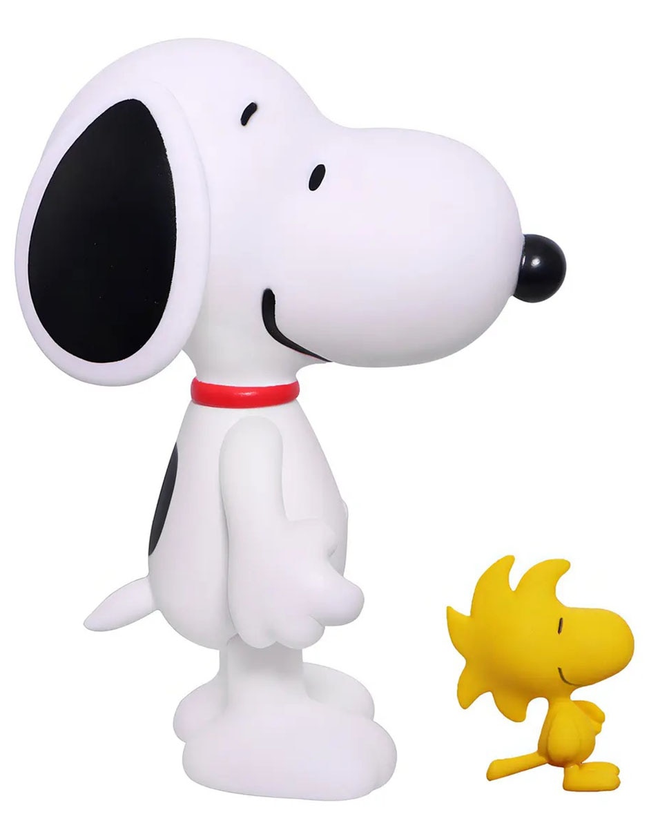 Set figura de acción articulada Peanuts Snoopy y Woodstock 3