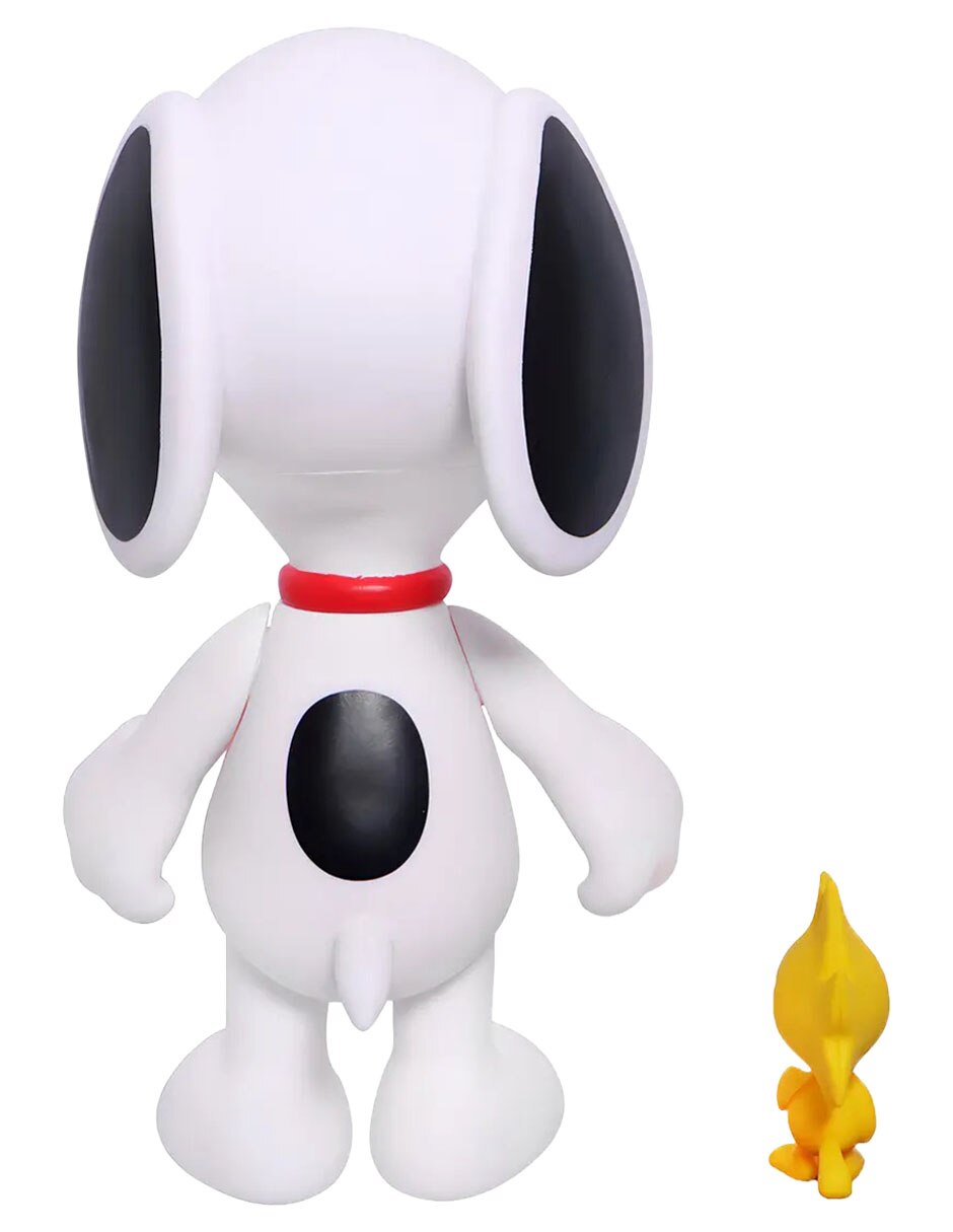 Set figura de acción articulada Peanuts Snoopy y Woodstock 4