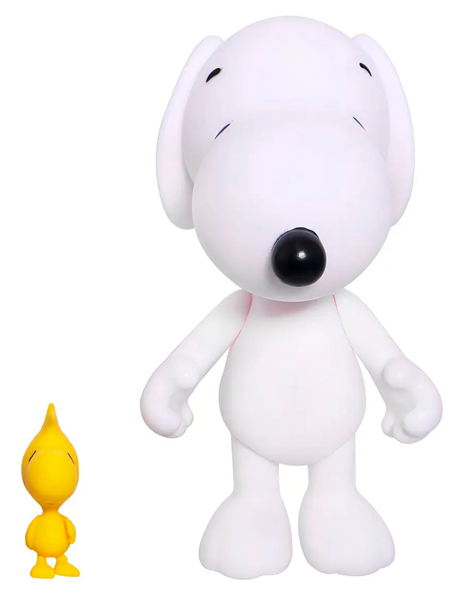 Set figura de acción articulada Peanuts Snoopy y Woodstock 1