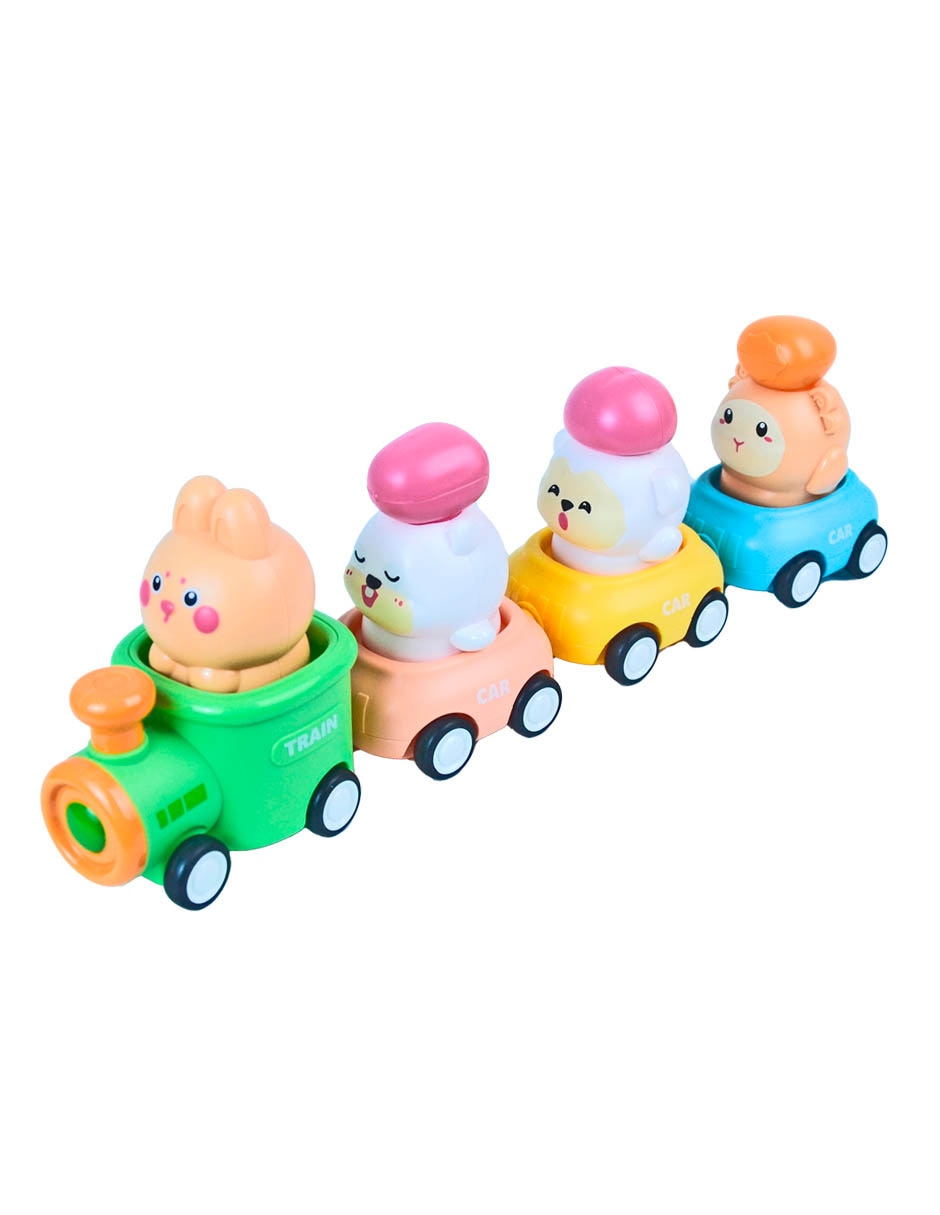 Inertial Magnet Train juego didáctico infantil unisex