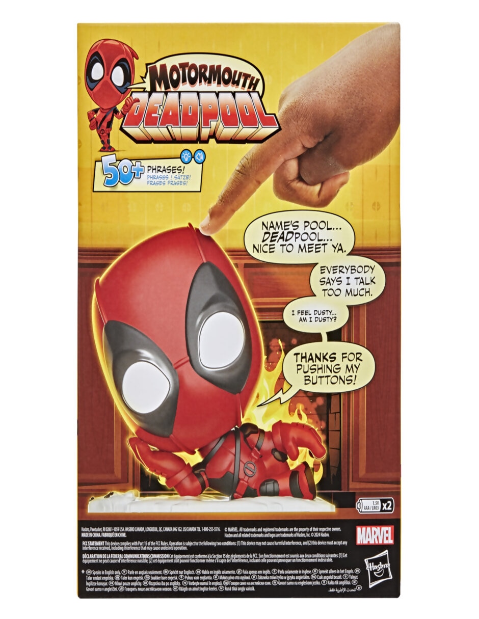 Figura de acción Deadpool Collectors Con luz y sonido