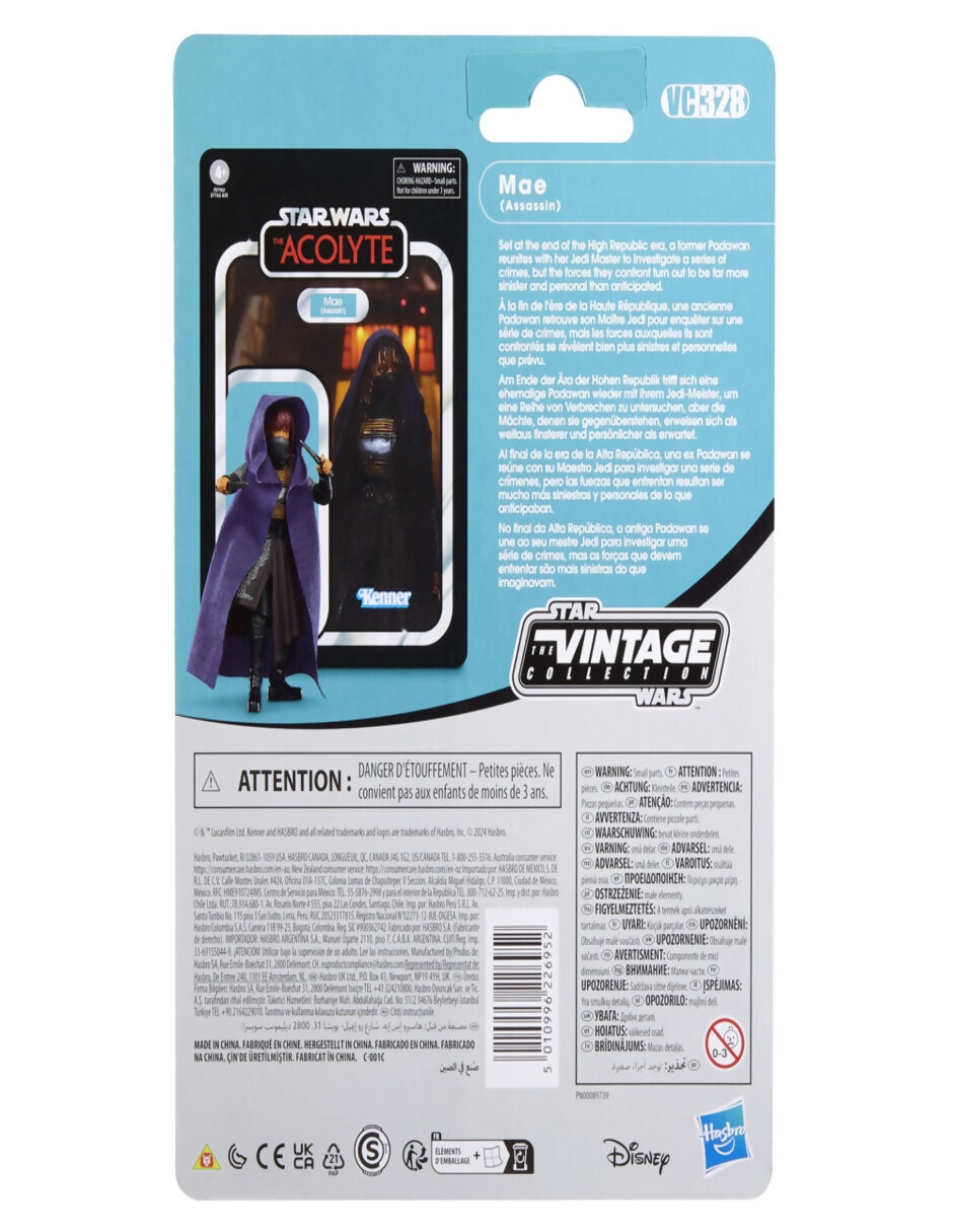 Figura de acción articulada : The Acolyte Mae Assassin Vintage Star Wars 6