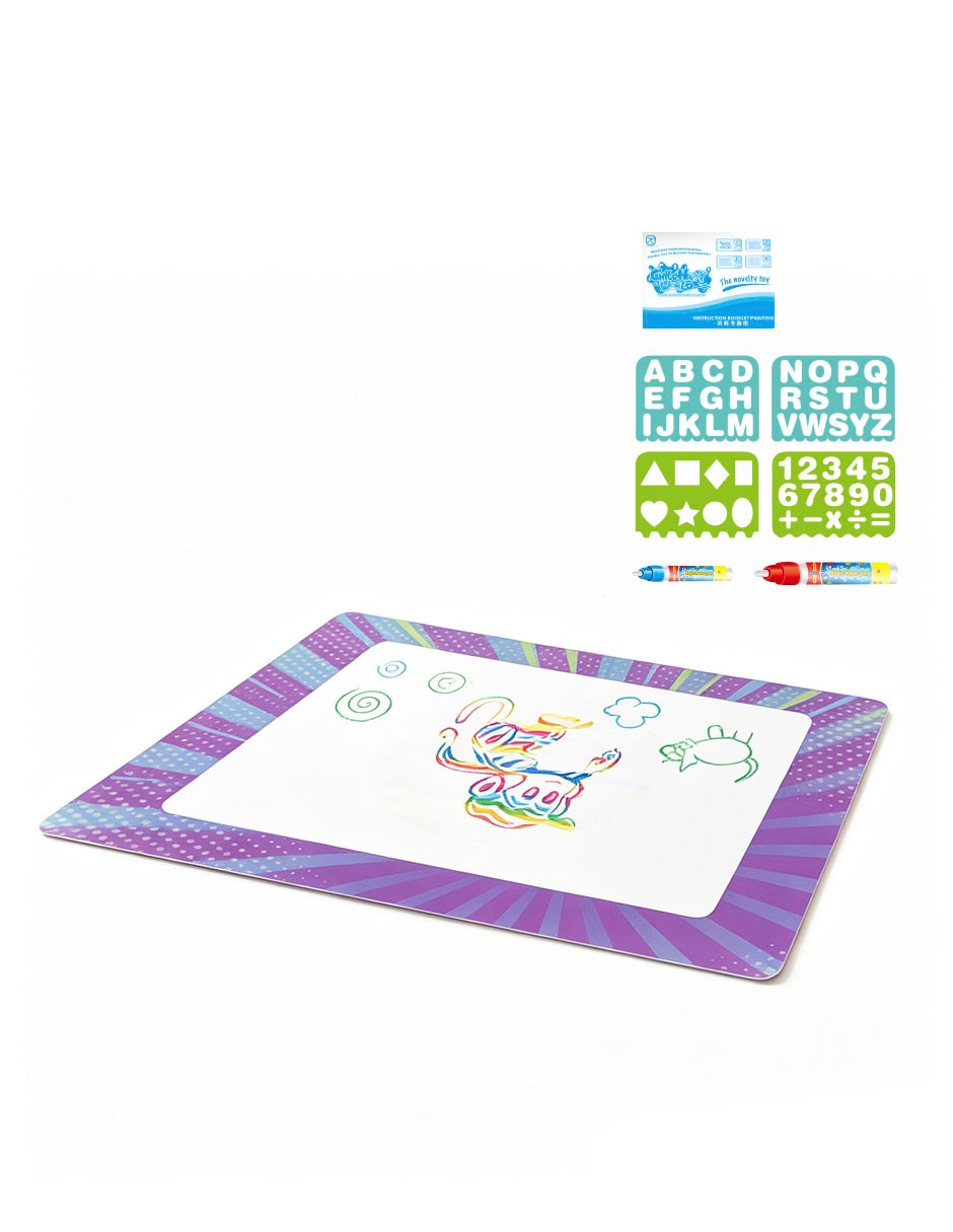 Magic Water Pen + Doodle Mat juego didáctico infantil 2