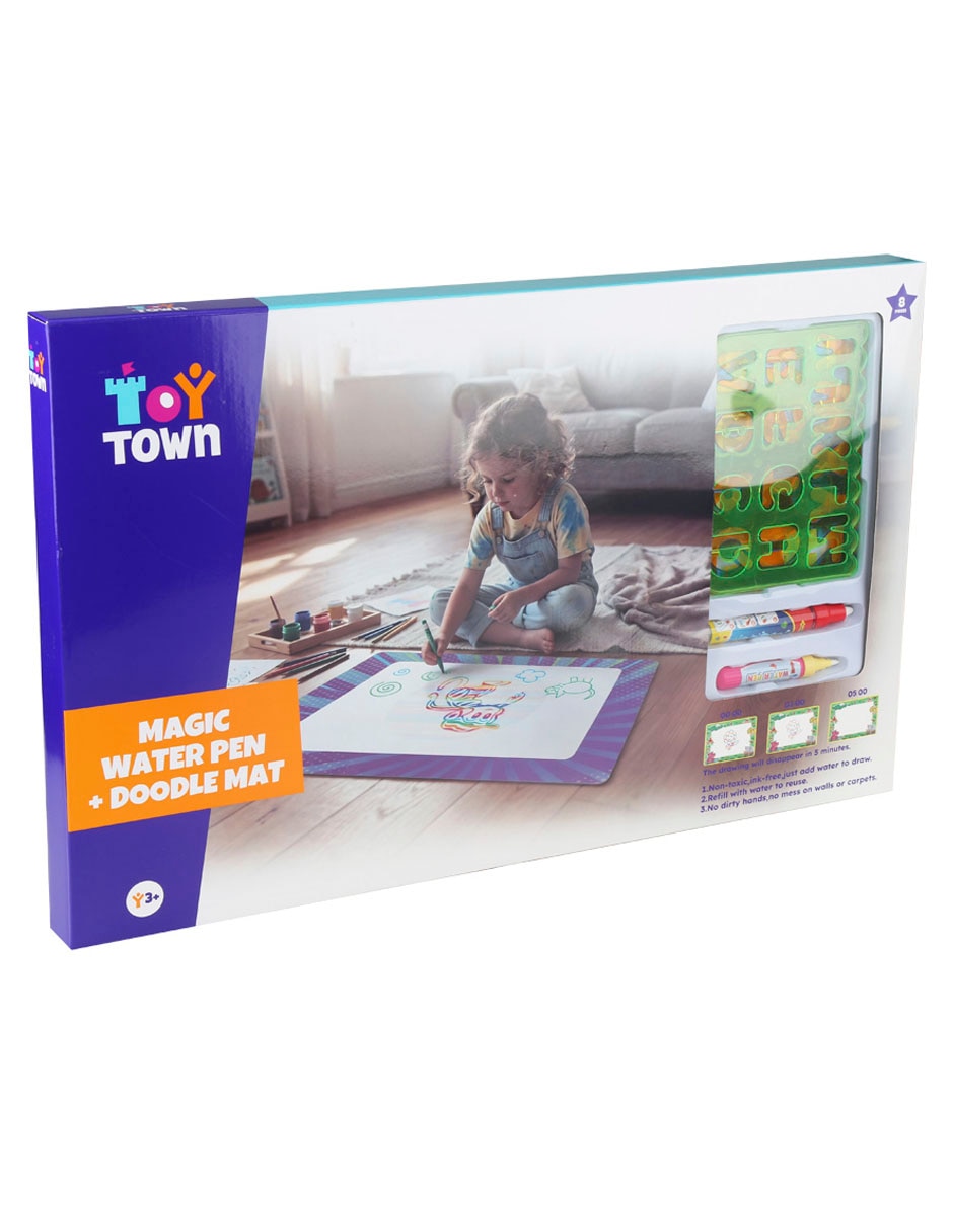Magic Water Pen + Doodle Mat juego didáctico infantil 4