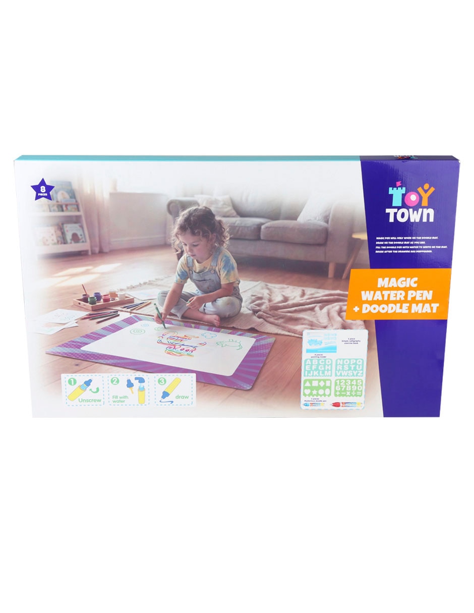 Magic Water Pen + Doodle Mat juego didáctico infantil Magic Water Pen + Doodle Mat juego didáctico infantil