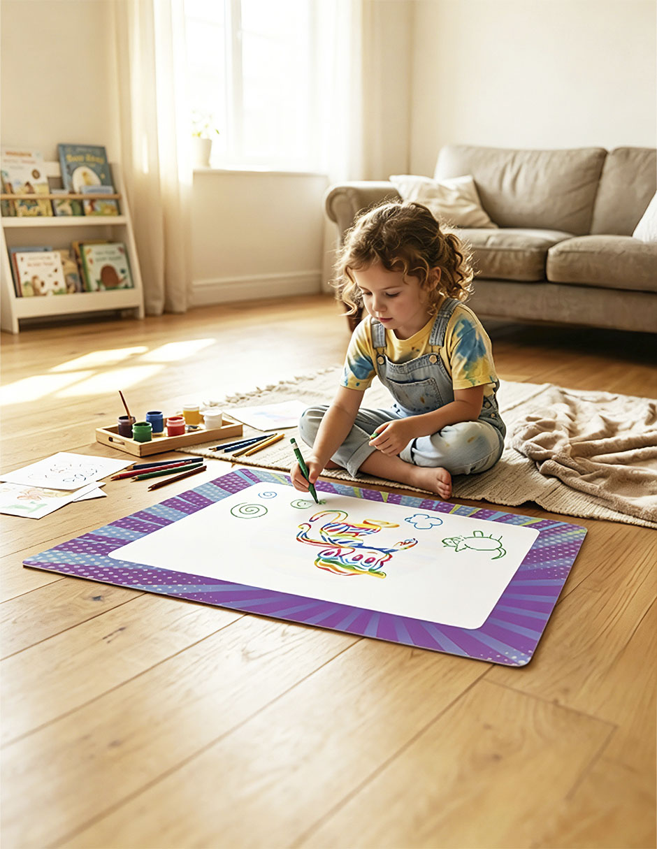 Magic Water Pen + Doodle Mat juego didáctico infantil 6