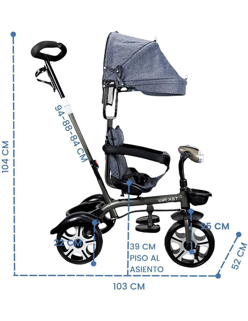 Triciclo rodada 10 8