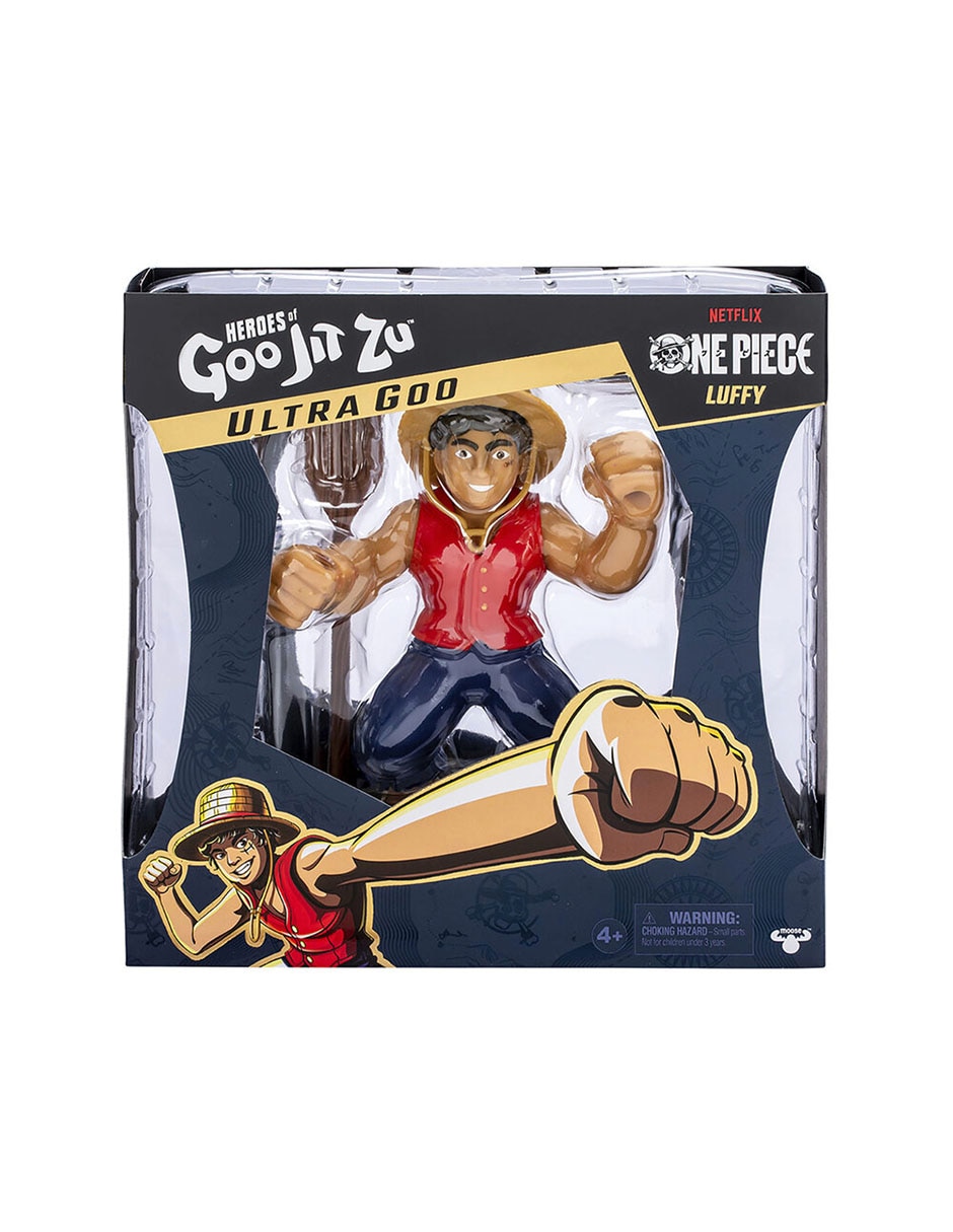 Figura One Piece Monkey D. Luffy collectors Bandai elástico