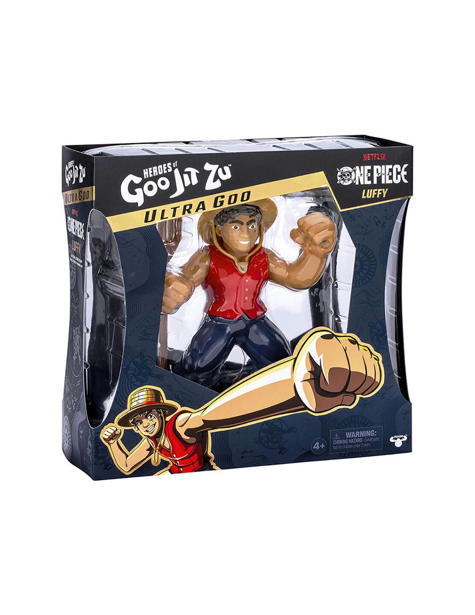 Figura One Piece Monkey D. Luffy collectors Bandai elástico