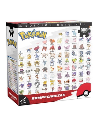 Rompecabezas Edición Original Pokémon 1000 piezas 1
