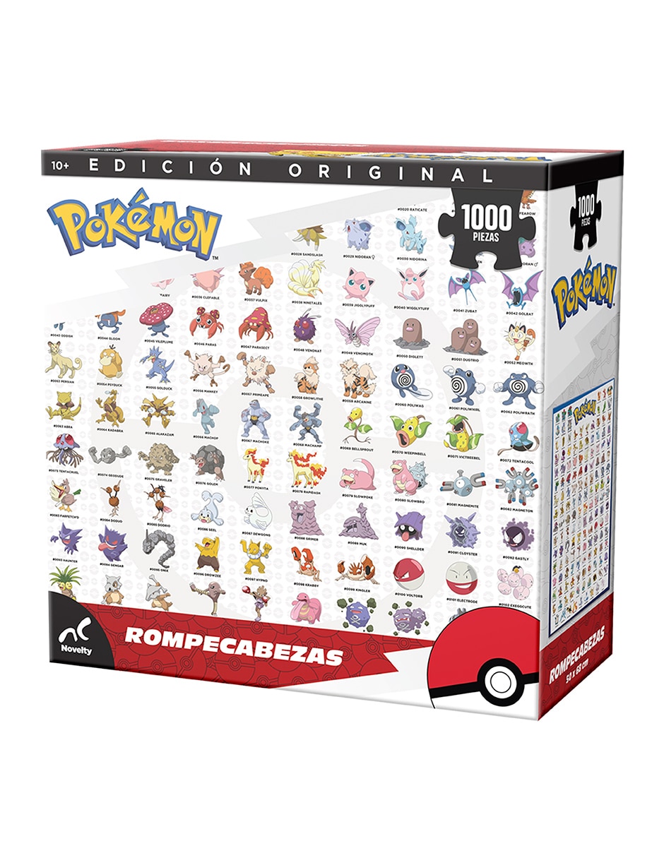 Rompecabezas Edición Original Pokémon 1000 piezas 2