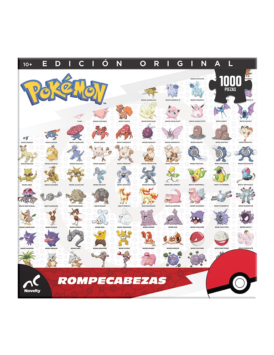 Rompecabezas Edición Original Pokémon 1000 piezas 3